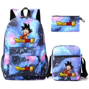 Cartable Dragon Ball Goku 3 Pièces A2