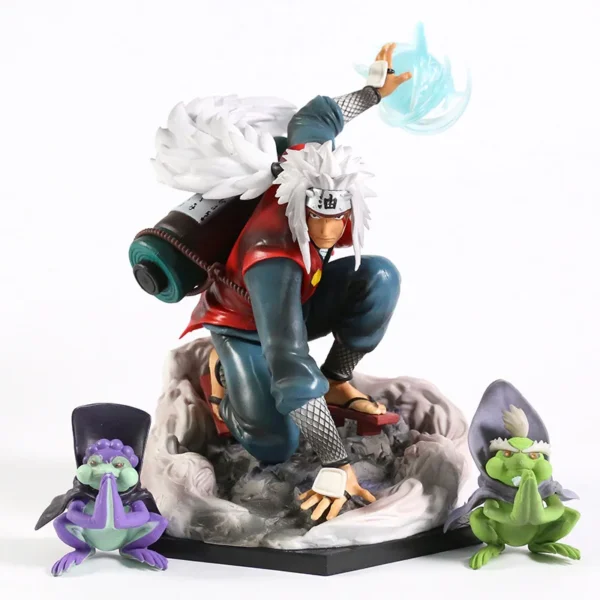 Figurine Naruto Jiraiya Shima et Fukasaku 20cm – Image 2