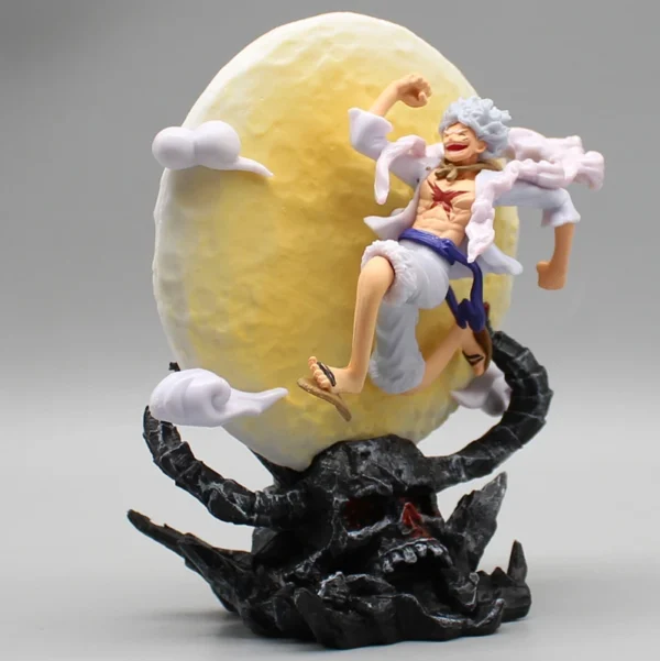 Figurine One Piece Luffy Gear 5 Lune LED F1 – Image 3