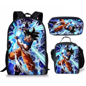 Cartable Dragon Ball Goku 3 Pièces B7