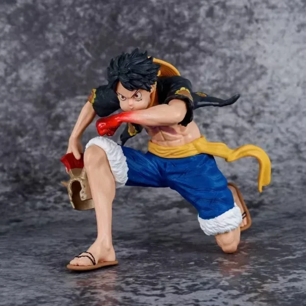 Figurine One Piece Luffy Action de soufflage 15cm – Image 4