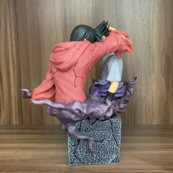 Figurine Naruto Fraternelle Itachi Sasuke 17cm – Image 3