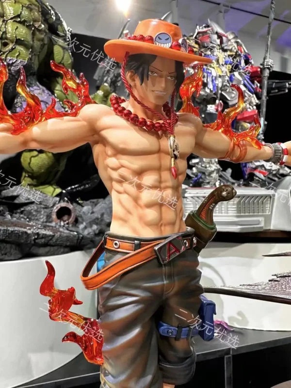 Figurine One Piece Portgas D Ace Pvc 28cm – Image 4