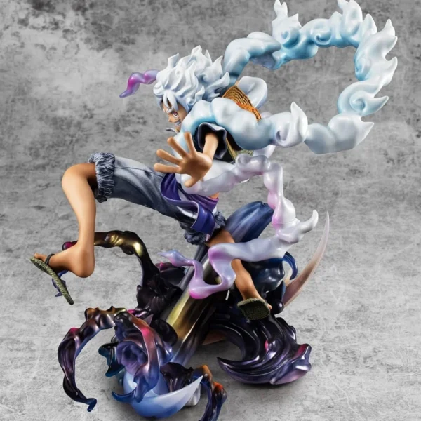 Figurine One Piece Luffy Gear 5 En Action 23cm – Image 6