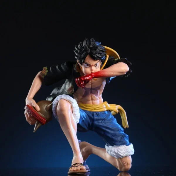 Figurine One Piece Luffy Action de soufflage 15cm – Image 5