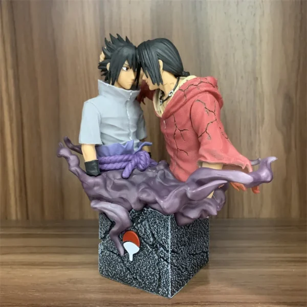 Figurine Naruto Fraternelle Itachi Sasuke 17cm – Image 2