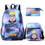 Cartable Naruto Uzumaki 3 Pièces B2