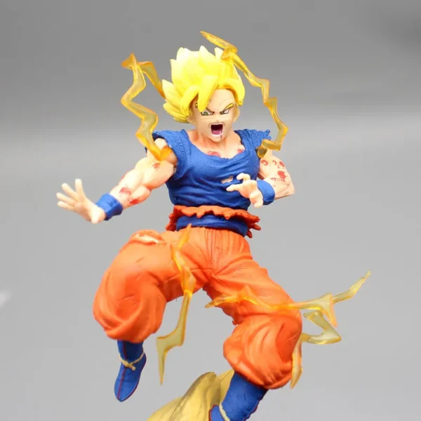 Figurine Dragon Ball Articulée Son Goku Vs Buu 22cm – Image 5