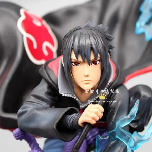 Figurine Naruto Sasuke Uchiha Akatsuki 43cm – Image 4