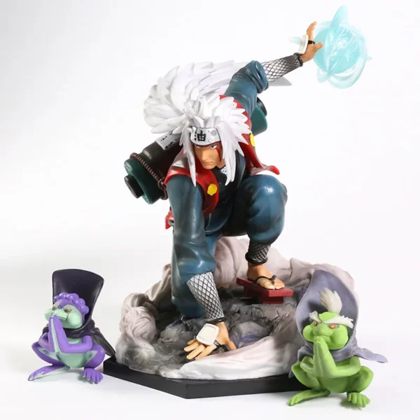 Figurine Naruto Jiraiya Shima et Fukasaku 20cm – Image 3