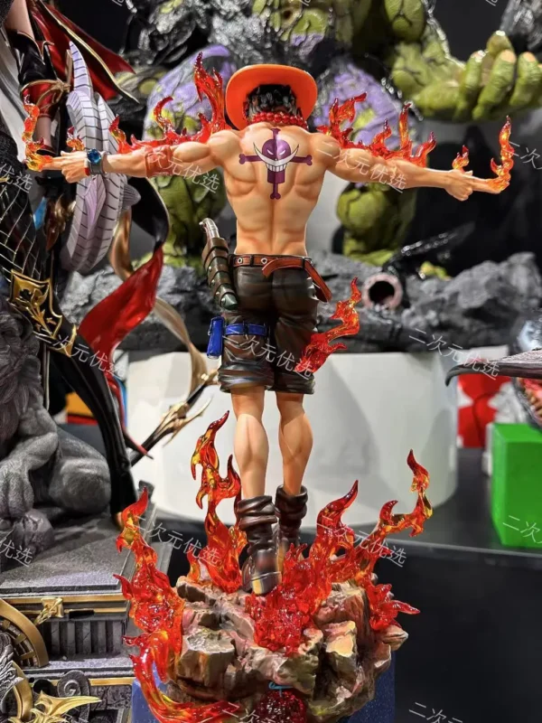 Figurine One Piece Portgas D Ace Pvc 28cm – Image 5