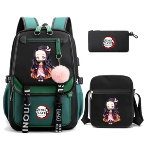 Cartable Demon Slayer Nezuko 3Pcs C6