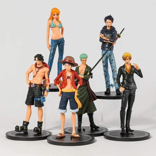 Figurine One Piece Équipage du Chapeau de Paille 6pcs – Image 5