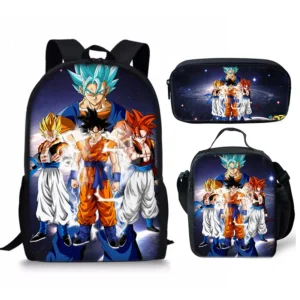 Cartable Dragon Ball Goku 3 Pièces B2