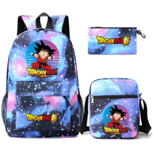 Cartable Dragon Ball Goku 3 Pièces A1