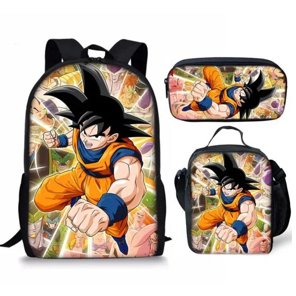 Cartable Dragon Ball Goku 3 Pièces B3