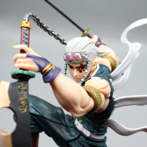 Figurine Demon Slayer Articulée Uzui Tengen 27cm – Image 5