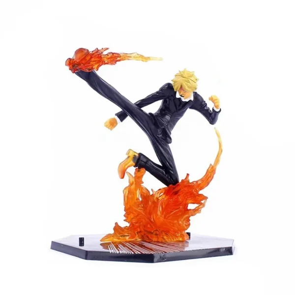 Figurine One Piece Sanji Jambe du diable 10cm – Image 2