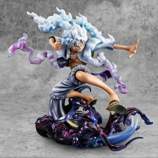 Figurine One Piece Luffy Gear 5 En Action 23cm – Image 7