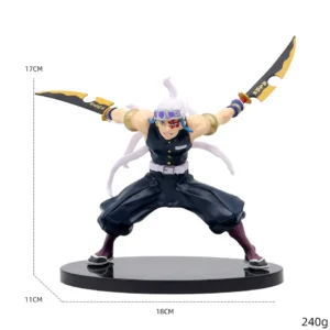 Figurine Demon Slayer Articulée Uzui Tengen 12cm