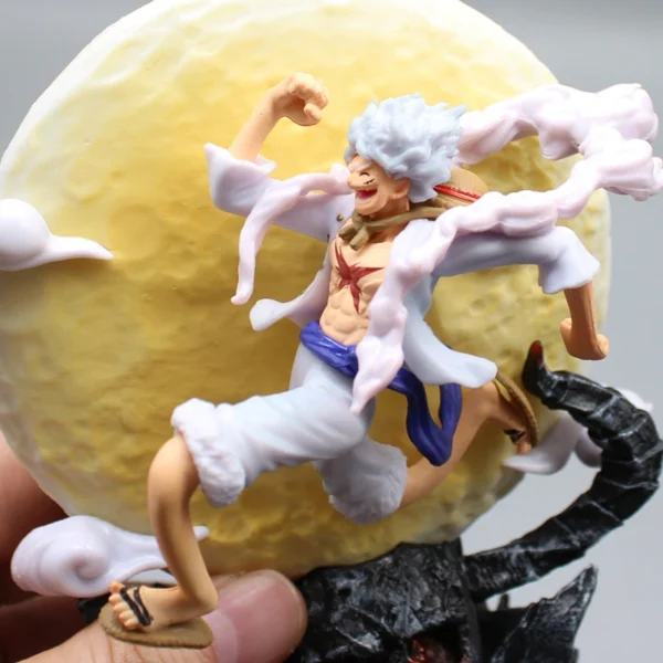 Figurine One Piece Luffy Gear 5 Lune LED F1 – Image 5