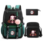 Cartable Demon Slayer Nezuko 3Pcs C7