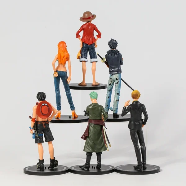 Figurine One Piece Équipage du Chapeau de Paille 6pcs – Image 4