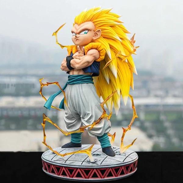 Figurine Dragon Ball Articulée SJJ3 Gotenks 30cm – Image 2