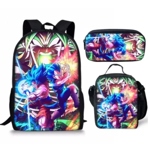 Cartable Dragon Ball Z 3 Pièces A6