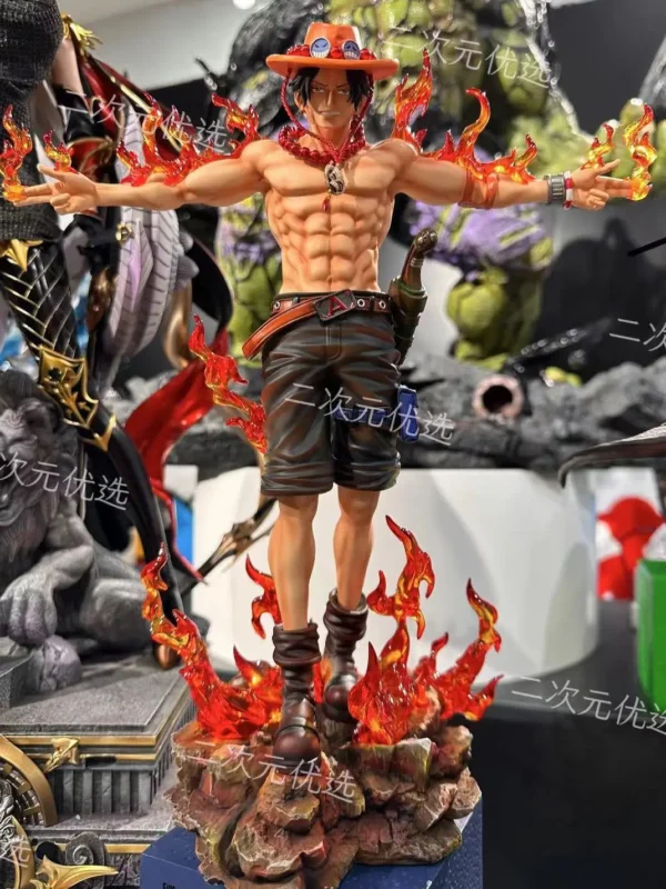 Figurine One Piece Portgas D Ace Pvc 28cm – Image 2