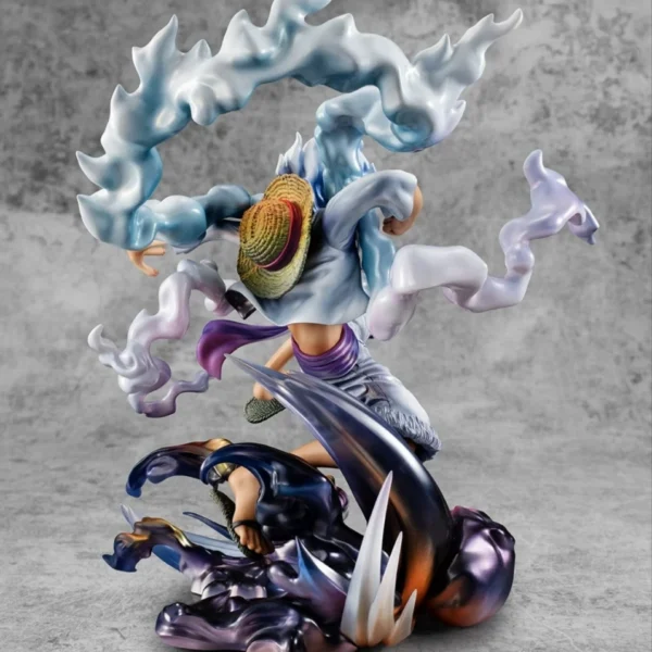 Figurine One Piece Luffy Gear 5 En Action 23cm – Image 5