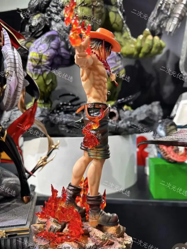 Figurine One Piece Portgas D Ace Pvc 28cm – Image 3