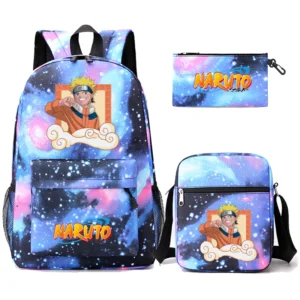 Cartable Naruto Uzumaki 3 Pièces B1