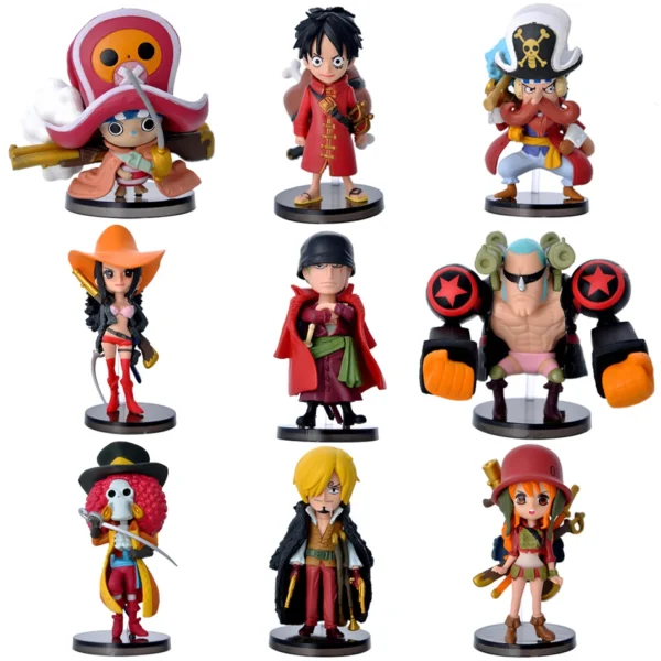 Figurine One Piece Décoration de 9 Pièces – Image 2