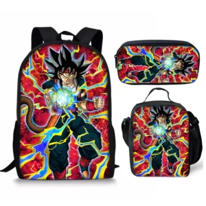 Cartable Dragon Ball Bardock 3 Pièces B1