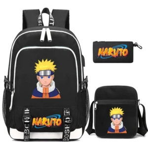 Cartable Naruto Uzumaki 3 Pièces A2