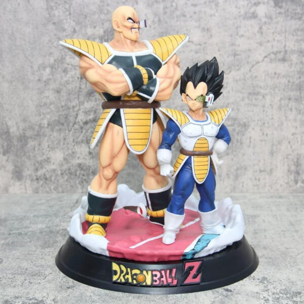 Figurine Dragon Ball Articulée Vegeta et Nappa 35cm – Image 2