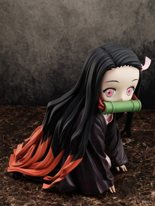 Figurine Demon Slayer Nezuko Avec Boîte à dos 9cm – Image 3
