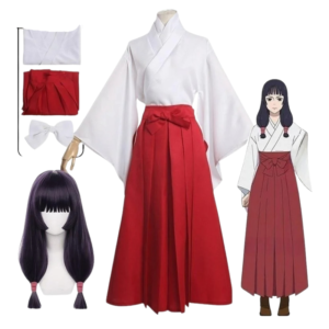 Cosplay Jujutsu Kaisen Utahime Iori Costume et Perruque