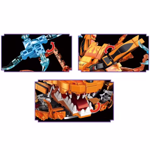 Blocs de construction Kyuubi Kurama Neuf Queues – Image 5