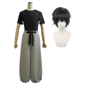 Cosplay Jujutsu Kaisen Toge Inumaki Costume et Perruque