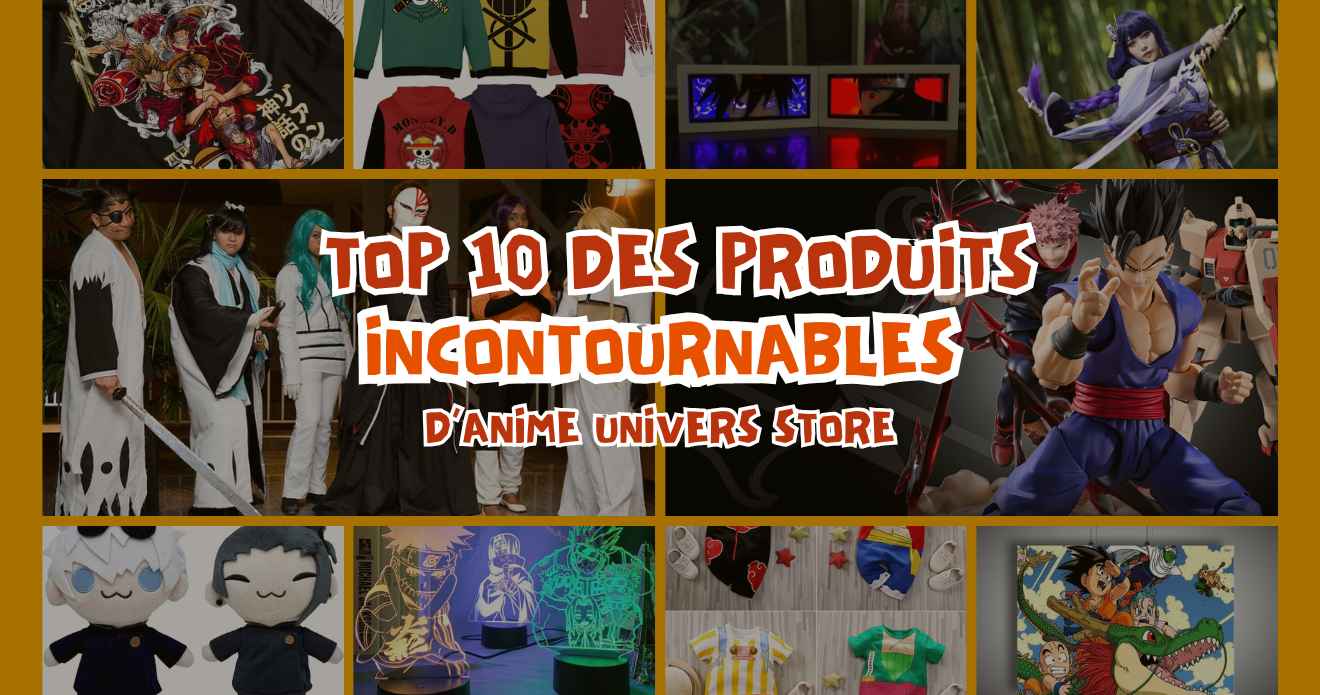 Les Meilleurs Produits d'Anime pour Compléter Votre Collection