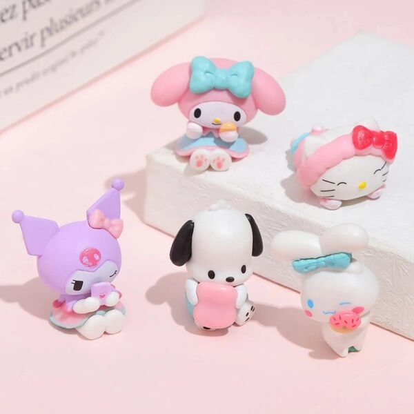 Figurine Anime Hello Kitty 5 Piece