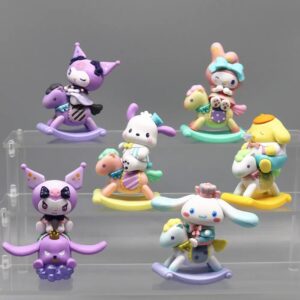 Figurine Anime Kuromi 6 Piece