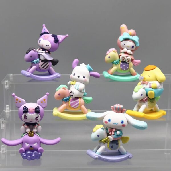 Figurine Anime Kuromi 6 Piece