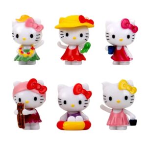 Figurine Anime Hello Kitty 6Piiece